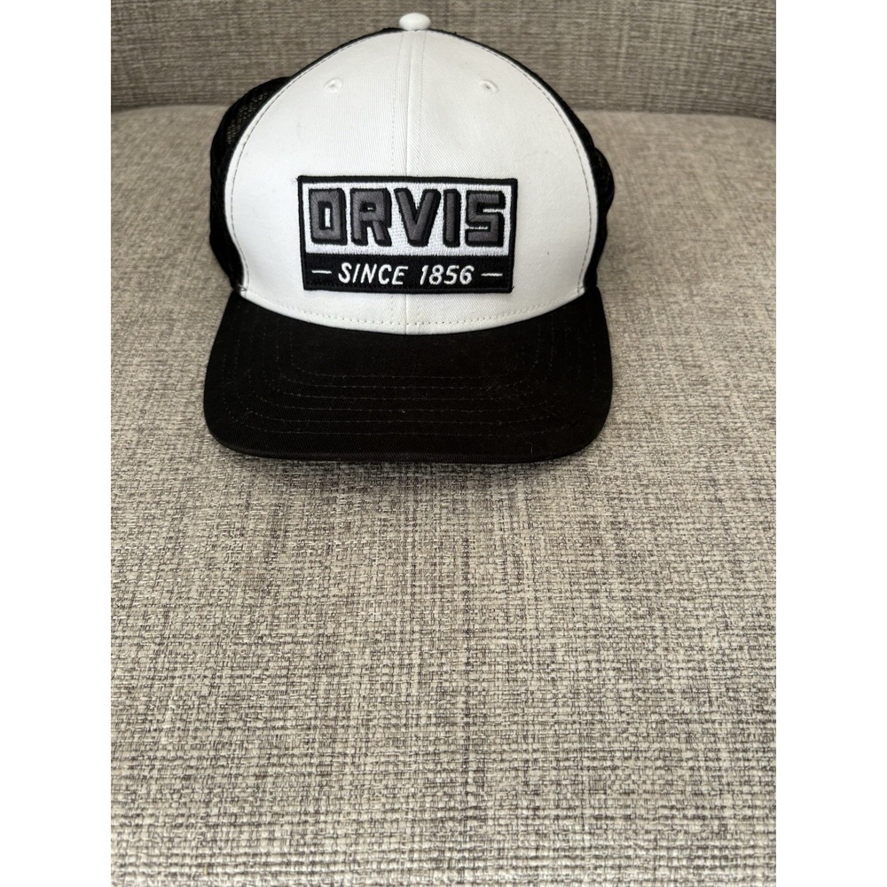 Orvis SnapBack‎ Mesh Hat Black/White